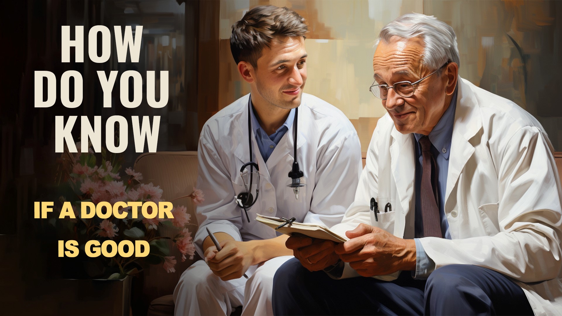 How do you know if a doctor is good?